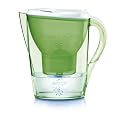 Brita Marella - Jarra con 2 cartuchos, 2.4 L total, 1,4 L de agua filtrada, color verde
