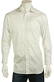 Alara Men's Purple Pinstripe Stretch Dress Shirt, 17.5 - 32/33