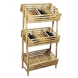 Bamboo 54 Bamboo Wine Tray Rack