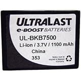 Ultralast Li-Ion Battery for Blackberry 6500, 6700, 7200, 7500, 7700 Series