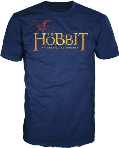 The Hobbit Dragon Logo Navy T-Shirt