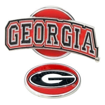 Georgia Bulldogs Slider Hat Clip W/ Golf Ball Marker - Ncaa College Athletics