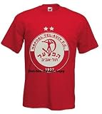 Hapoel Tel Aviv Israel Soccer Team T-Shirt Size M