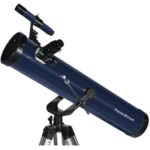 Blue TwinStar FirstStar 3 Reflector Telescope by 