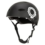 Small Black OSX Osprey Skate or BMX Bike Safety Crash Helmet. Perfect for cycling, skateboarding, roller skating, roller blading, skiing, snowboarding and many other outdoor sports.
