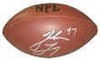 Jake Long Autographed NFL Wilson Composite Football, St Louis Rams, Miami Dolphins, Proof Photo