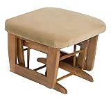 Dutailier Ultramotion Modern Ottoman - Oak/Beige