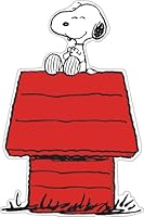 Eureka Peanuts 5-Inch Paper Cut-Outs, Snoopy on Dog House, Package of 36 (841227)
