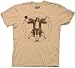 Big Lebowski Vitruvian Camel Mens T-shirt
