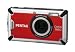 Pentax Optio W80 - Digital camera - compact - 12.1 Mpix - optical zoom: 5 x - supported memory: SD, SDHC - cardinal red