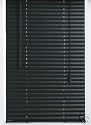 NEW 1" BLACK VINYL MINI BLIND - 36" WIDE X 64" LONG MINI BLINDS