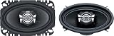 JVC CSV4627 140-Watt 4-Inch x 6-Inch 2-Way Coaxial Speakers