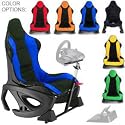 Precise Racing Chair - Blue (AK-200 Rocker Video Game Playseats & Logitech Racing Wheel Seat Mounting Set)