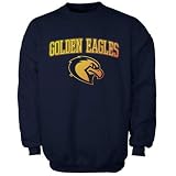NCAA Marquette Golden Eagles Navy Blue Universal Mascot Crew Sweatshirt