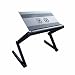 Foldable Cooler Fan Notebook Laptop Table Portable Bed Tray Book Stand