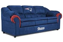 New England Patriots NFL Team Logo Pub Sofa