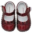 Pediped Baby Girl Shoes - Isabella in Red Patent (Size=L:(18-24 Months))