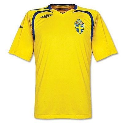 Schweden Home Trikot gelb 2008, : XL