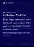 Langues Modernes