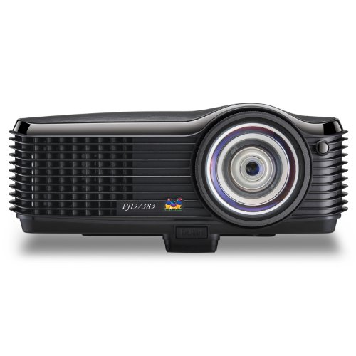 Very best Price ViewSonic PJD7383 XGA 1024x768 Ultra Short Throw DLP Projector - 3000 Lumens, 3000:1 DCR, 120Hz/3D Ready, 10W Speakers