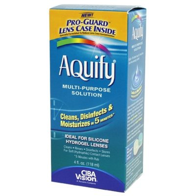 Buy Aquify 5 Minute Multi-Purpose Solution (4 oz). by Ciba Vision now!