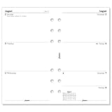 Filofax 2010-11 Mid Year Diary Refill Insert Personal W95xH171mm Ref 6845210