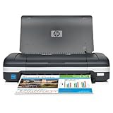 HEWCB026A - Mobile Printer,22PPM BK/18PPM Clr,13-2/5x6-2/5x3-1/4,BK