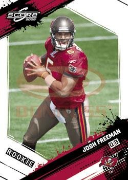 2009 Score #358 Josh Freeman - Tampa Bay Buccaneers (RC - Rookie Card)(Football Cards)