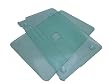MYCARRYINGCASE Apple MacBook Air Case 11" Inch (fits MC505LL/A or MC506LL/A Late 2010 Model, NOT compatible with 13" MacBook Air) - Clear Blue