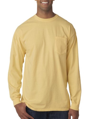Comfort Colors 6.1 Oz. Long-Sleeve Pocket T-Shirt (C4410)