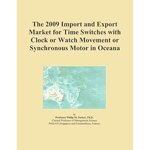 The 2009 Import and Export Market for Time Switches with Clock or Watch Movement or Synchronous Motor in Germany Icon Group International