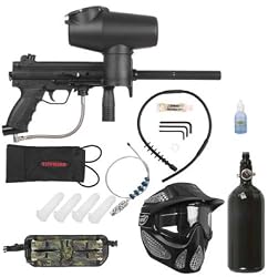 Tippmann A-5 E Player Paintball Gun Kit - Black