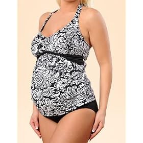 Buy A Pea in the Pod: Twist Front Maternity Tankini Swimsuit by A Pea in the Pod