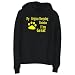 Hoodie Womens Black " MY Belgian Sheepdog THINKS I AM GREAT " Dogs