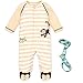 Little Me Neutral Baby Clothes for Preemie Newborn Boys or Girls One Piece Footie Footed Sleeper
