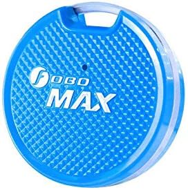 FOBO Max Wireless Bluetooth 4.0 Android and iOS Device Compatible Plastic Smart Tracker Tag with Stainless Steel Ring and CR2450 Battery