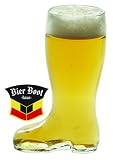 0.5 Liter Machine Pressed Glass Beer Boot