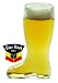 0.5 Liter Machine Pressed Glass Beer Boot