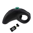 Wireless Rechargeable HandHeld USB Mouse Trackball Mouse with laser pointer PLUS AGPtek USB 2.0 All-in-one Card Reader