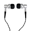 Koss KDX200SIL Aluminum Isolation Earbud Stereophones - (SILVER)