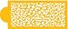 Designer Decorating Cake Stencil Leopard, Side Measures 6