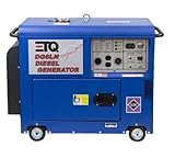 IMAGE OF ETQ DG6LN 5,500 Watt 10 HP 418cc Diesel Powered Enclosed Portable Generator