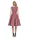 Belle Poque Red Plaid 2018 New Homecoming Dress Tea Length M BP02
