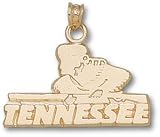 Tennessee Volunteers Solid 10K Gold Volunteer Pendant