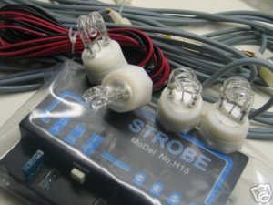 Crossfire LED 4 Head 80 Watt Strobe Kit Complete Package