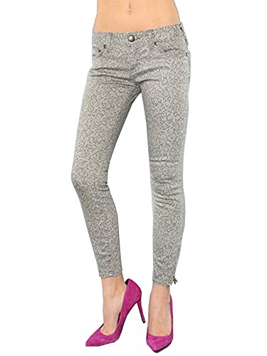 Free People(フリーピープル) LACE PRINT CROPPED SKINNY [並行輸入品]