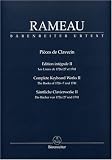 Produkt-Bild: Pieces de Clavecin 2 Edition Integrale. Cembalo, Klavier