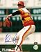 Nolan Ryan Autographed/Hand Signed Houston Astros 8x10 Photo Rainbow Jersey