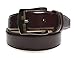 7910 - Toneka Men's Cordovan/Burgundy and Tan Stitched Feather Edge Dress Belt
