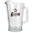 Houston Astros MLB 60oz Glass Pitcher - Primary Logo by Great American Products